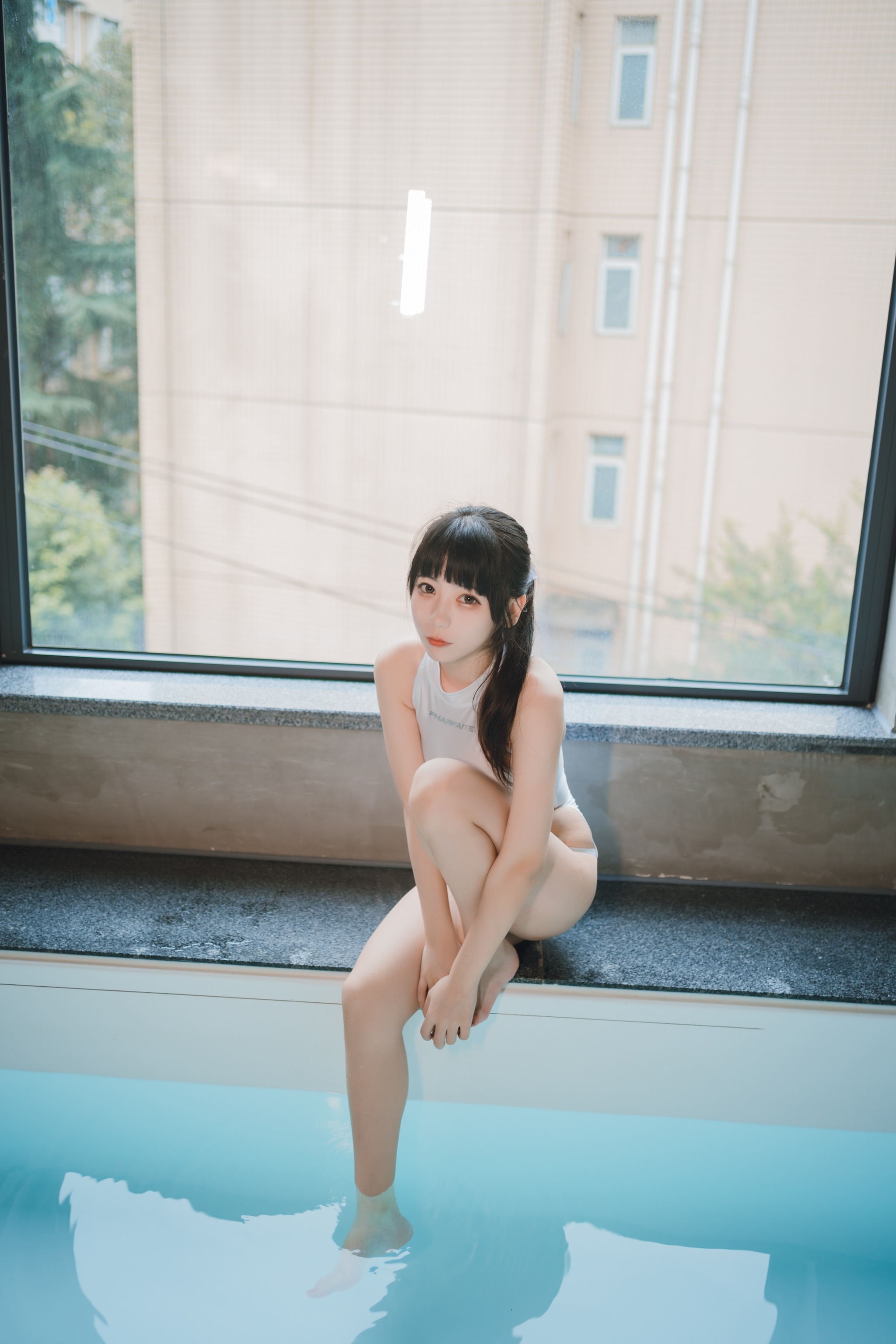图片[1]-usejan蓝蓝 – NO.012 白衣竞泳[36P]-XikXak